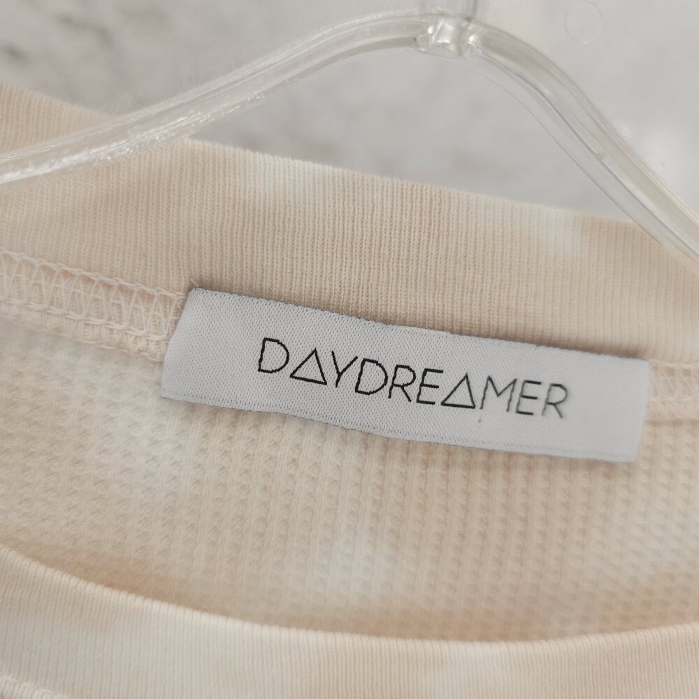 DAYDREAMER The Doors 1968 Tour Long Sleeve Waffle Knit Boxy Top SMALL - Picture 6 of 8